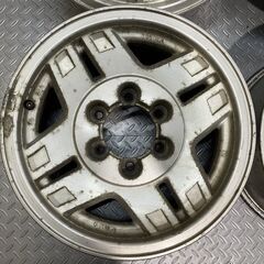 TOYOTA トヨタ ランクル ナロー 純正ホイール 16インチ 4本 6J6HPCD139.7±0 希少　(MHX012)クレジットカード QRコード決済可能の画像