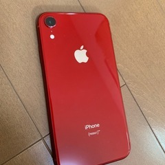 iPhoneXR 64G レッド SIMフリーの画像