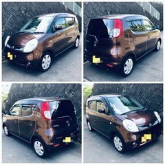 平成21年　日産モコ　走行3.7万キロ　車検2年付　オートマ　スマートキーの画像