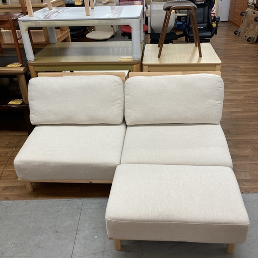 ジモティー限定価格！S771 ⭐ イーナ ii-na Ricordo リコルド ソファ3点セット 可愛い 幅80+80+80cm US