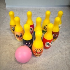 アンパンマン　ボーリング　おもちゃの画像
