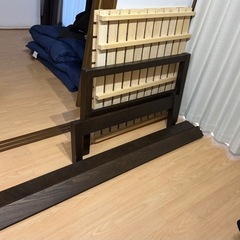 無印良品　シングルベッドの画像