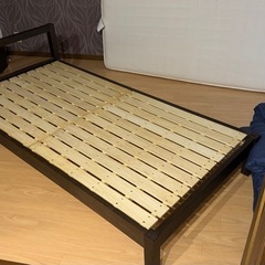 無印良品　シングルベッドの画像