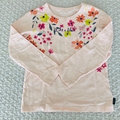 子供服　女の子 長袖Tシャツ・チュニック　120cmの画像