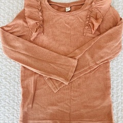 子供服　女の子 長袖Tシャツ・チュニック　120cmの画像