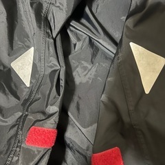 AEGIS レインスーツブラック×レッドの画像