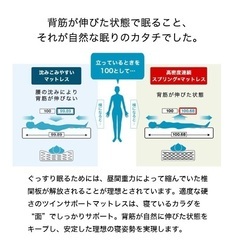 フランスベッド　マットレスシングルの画像