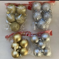 クリスマスツリー 卓上50cm オーナメント イルミネーション付の画像