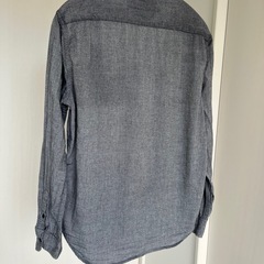 TAKAIQ タカキューM シャツ ワイシャツ メンズ グレー 綿 トップスの画像