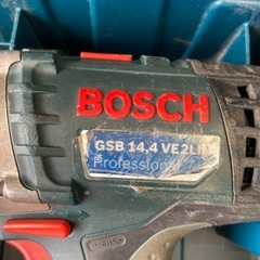 【工具】BOSCH ボッシュ GSB14.4VE2LIN バッテリー振動ドライバドリル　中古　リサイクルショップ宮崎屋　住吉店25.10.27の画像