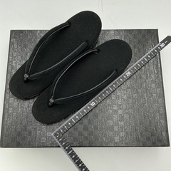 喪服用 草履（23cm） バッグ黒 セットの画像