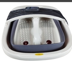 健康足湯器 JH-688 フットバス フットケア 温熱 振動 中古品 通電OKの画像