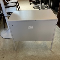 K2510-394　IKEA LIXHULT キャビネット メタルグレーキズ汚れ有りの画像