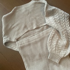 ニット　ワンピースの画像