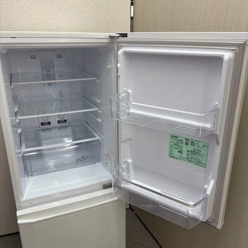 ⭐️MITSUBISHI⭐️ 冷凍冷蔵庫 2019年 146L ⚠️傷あり 大阪市近郊 