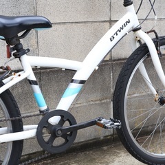 24インチ　クロスバイク　Decathlon Bitwin Original 100 身長125cm- 150cm 6段変速　Vブレーキの画像