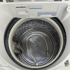 SHARP シャープ 縦型洗濯乾燥機 ES-TX8E 2021年製【トレファク 川越店】の画像