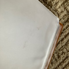 診察券　カードホルダー　10枚+1枚　外側（茶）約 11×8㎝　ビニール製の画像