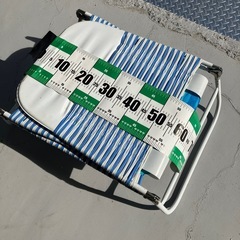 決まりました　折りたたみビーチチェアーの画像
