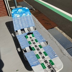 決まりました　折りたたみビーチチェアーの画像