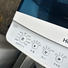 ハイアール　洗濯機　2022年製　JW-C55Dの画像
