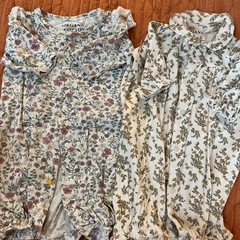 新生児　カバーオールの画像