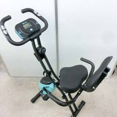 エクササイズバイク ハイガー HG-QB-J917B ブルー系 エアロバイク フィットネスバイク 小型 折りたたみ HAIGE 折り畳み 札幌 西区 西野店の画像