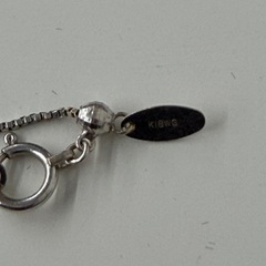 AAAAネックレス K18WG 50カラットブラックダイヤモンド保証書 ホワイトゴールドの画像