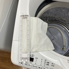 SHARP シャープ 縦型洗濯乾燥機 ES-TX8E 2021年製【トレファク 川越店】の画像