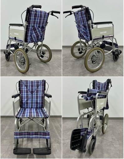 SNT1054 Heartwell ハートウェル 折り畳み車椅子 介護 介助 折り畳み車椅子 コンパクト 車イス