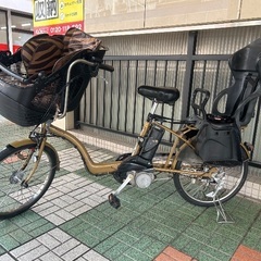 🔹電動アシスト車 Panasonic ギュットミニ・DX 前後タイヤ新品✨の画像