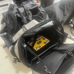 オートバイ用キャンピングバッグの画像