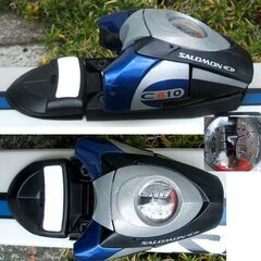 150cm カービングスキー 2点セット サロモン　板 verse5X ホワイト×ブルー　ビンディング C610　ジュニア・レディース　スキー　☆ PayPay(ペイペイ)決済可能 ☆ 札幌市 豊平区 平岸 平岸店の画像
