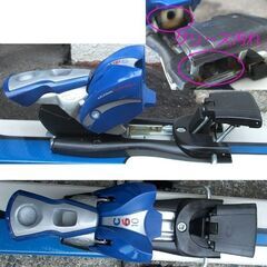 150cm カービングスキー 2点セット サロモン　板 verse5X ホワイト×ブルー　ビンディング C610　ジュニア・レディース　スキー　☆ PayPay(ペイペイ)決済可能 ☆ 札幌市 豊平区 平岸 平岸店の画像