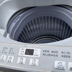 🟧洗濯機番号15 SHARP 2017年製 6kg 大阪府内全域配達無料 設置動作確認込み 保管場所での引取は値引きしますの画像