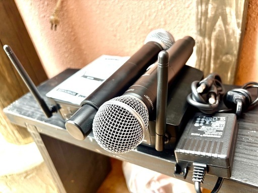 SHURE SHURE5 GLX-Dワイヤレスマイク2本