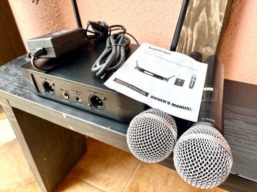 SHURE SHURE5 GLX-Dワイヤレスマイク2本