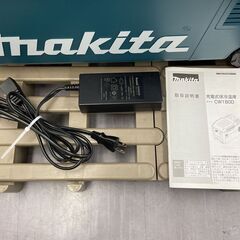 良品 makita 充電式保冷温庫 CW180D ブルー 本体のみ 容量20L ー18℃～60℃ キャスター付き アウトドア キャンプ マキタ 札幌市手稲区の画像