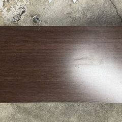 テレビボード キャスター付き 幅89×奥行35×高さ33cm ダークブラウン こげ茶 TV台 TVボード ローボード☆札幌市 白石店 の画像