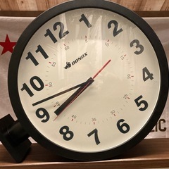 ダルトンダブルフェイス両面時計アメリカン雑貨家具中古の画像
