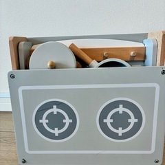 折りたたみ式おままごとセットの画像