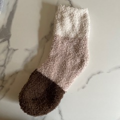 モコモコ靴下の画像
