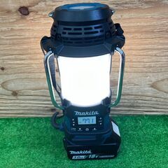【SIW】makita マキタ MR054 14.4/18V充電式ランタン付ラジオ 本体のみ【中古動作品】の画像
