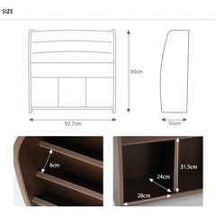 絵本棚　絵本ラック　日本製　　の画像