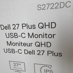 格安！ Dell S2722DC 27インチモニターの画像