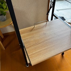 電子レンジ用の棚の画像