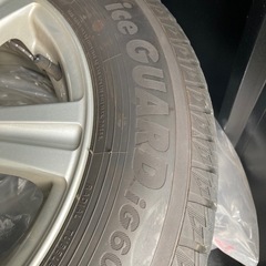 YOKOHAMA ice GUARD  iG60 165 70R14 ホイール付き4本の画像
