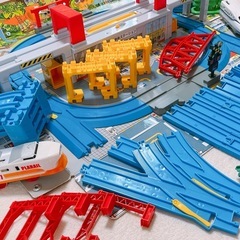 トミカプラレール　街マップの画像