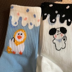 新品未使用 キャラ靴下の画像