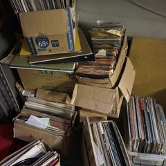 レコード　大量　の画像